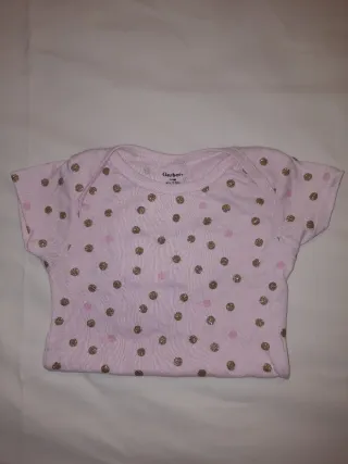 Lote 5 bodys bebé niña