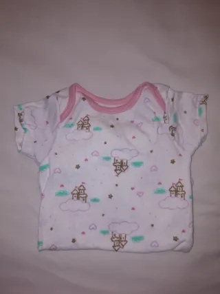 Lote 5 bodys bebé niña