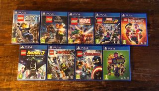 Pacchetto 9 videogiochi LEGO per PS4
