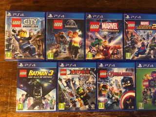 Pacchetto 9 videogiochi LEGO per PS4