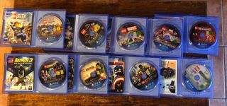 Pacchetto 9 videogiochi LEGO per PS4