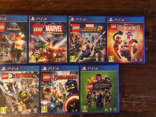 Pacchetto 9 videogiochi LEGO per PS4