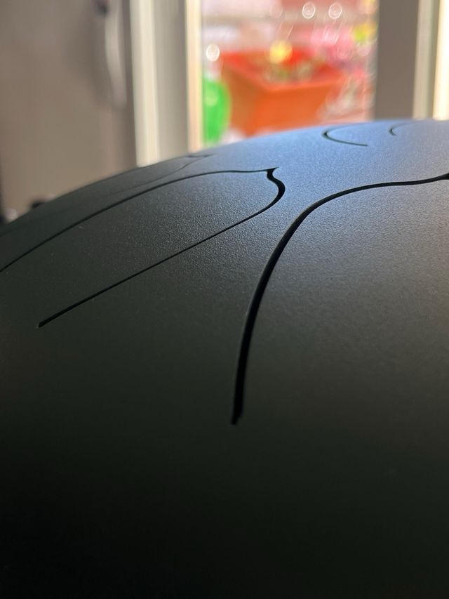 Tambor de Lengua de Acero Verde