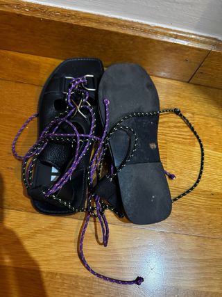 Sandalias Bimba y Lola Piel Negra