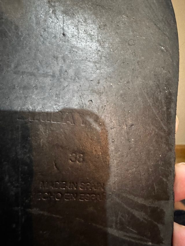 Sandalias Bimba y Lola Piel Negra