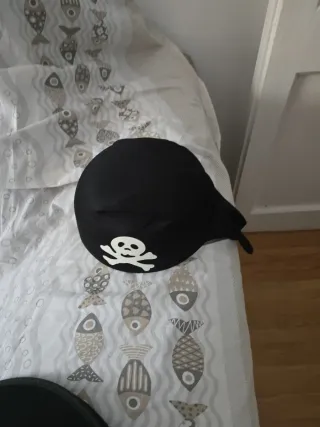 Sombrero negro disfraz, sombrero de graduación.