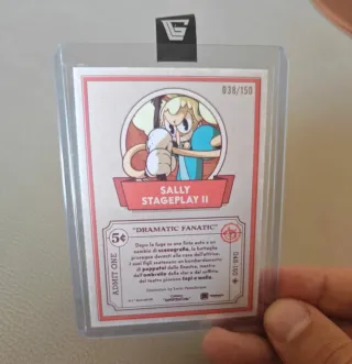 Cuphead - Sally Stageplay II Carta Numerata a 150