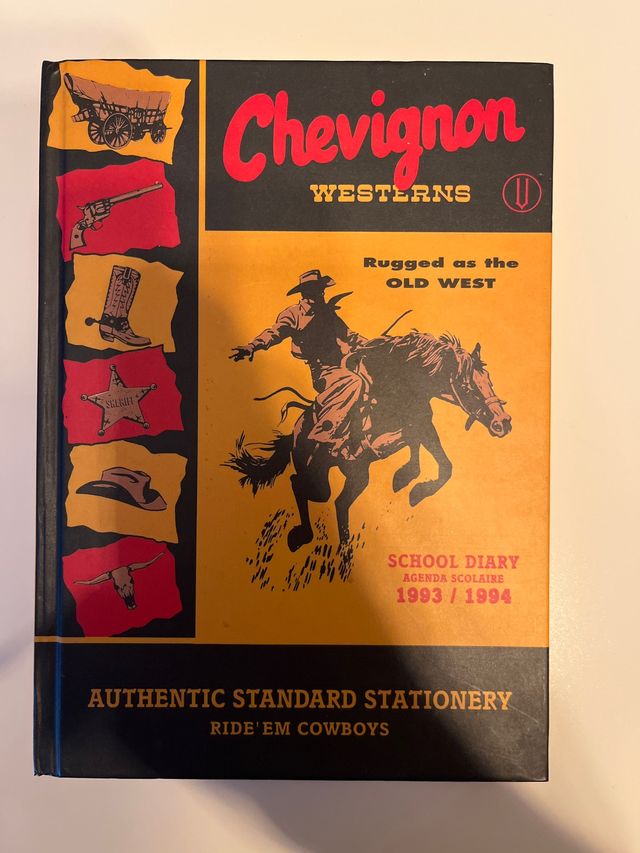 Agenda Chevignon Westerns 1993/1994