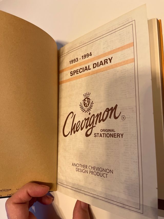 Agenda Chevignon Westerns 1993/1994