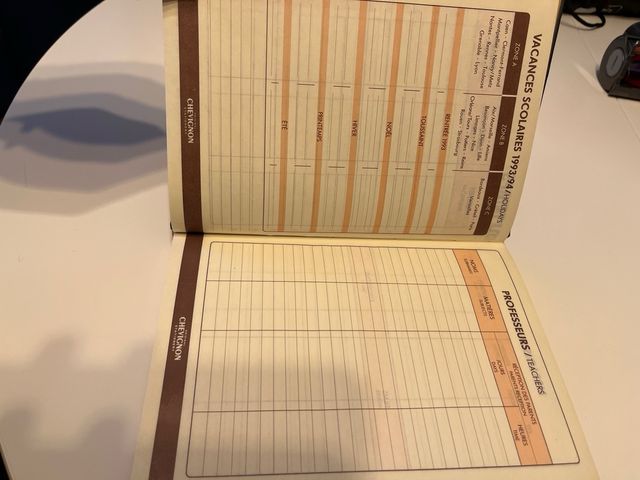 Agenda Chevignon Westerns 1993/1994