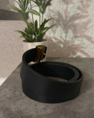 Cinturón Zadig & Voltaire Dorado Negro