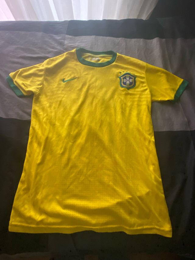 Camiseta Brasil 2018/19 Talla M de Neymar JR