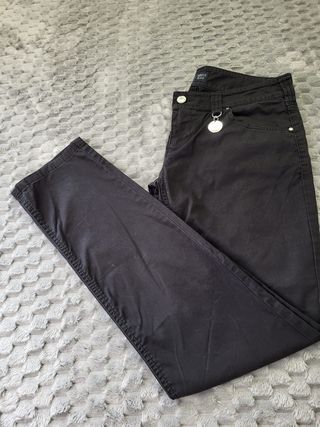 Pantalones Armani Jeans Talla 28 Gris Oscuro