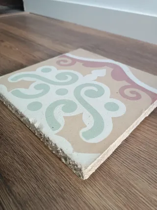 Baldosas hidráulicas recuperadas