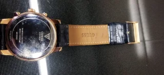 Orologio Guess Uomo Blu e Oro