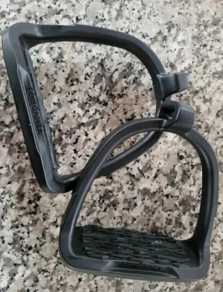 Staffe equitazione Fouganza nere