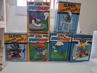 Lote 6 Super Pitufos Sports