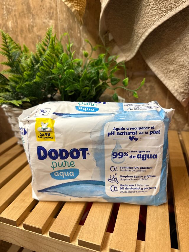 Toallitas Dodot Pure Aqua 144 unidades