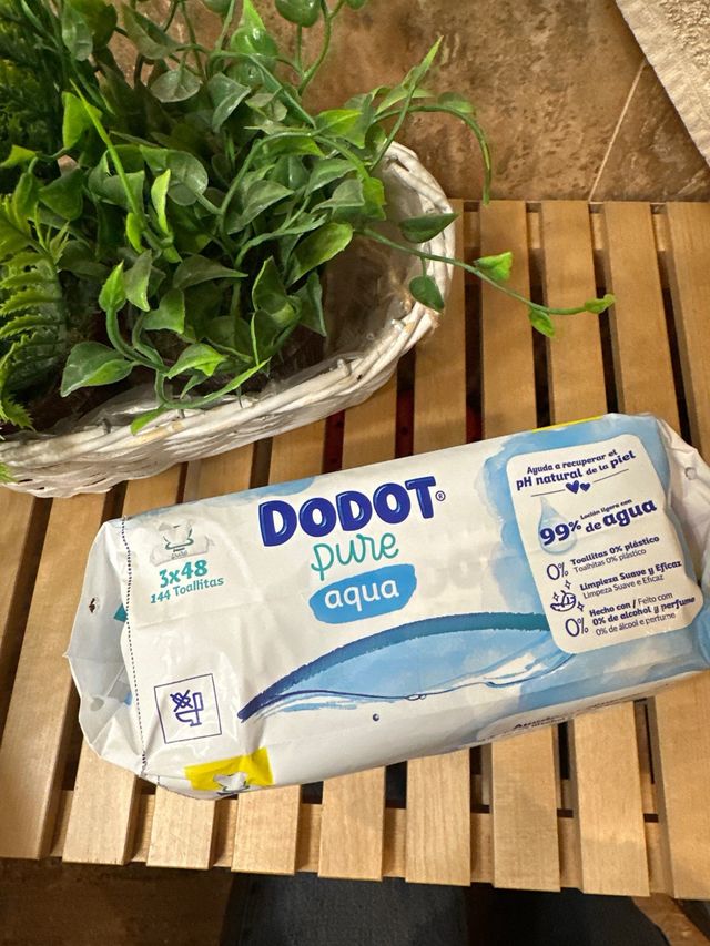 Toallitas Dodot Pure Aqua 144 unidades
