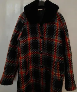 Cappotto Vintage Goa Goa a quadri