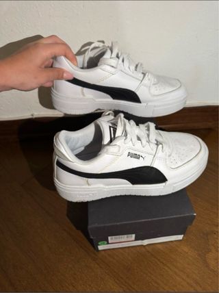 Sneakers Puma bianche e nere