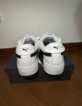 Sneakers Puma bianche e nere