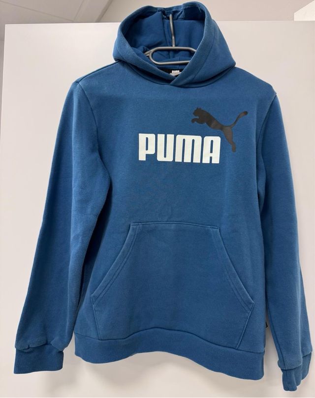 Sudadera Puma Azul Marino y Blanco