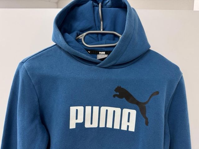 Sudadera Puma Azul Marino y Blanco
