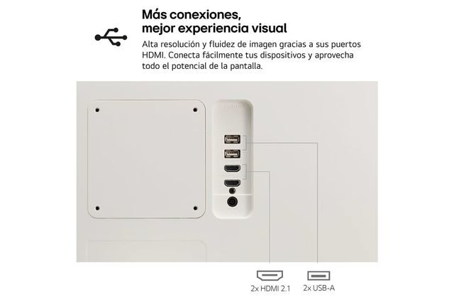 LG Smart Monitor 32" + Soporte Suelo (StanbyME)