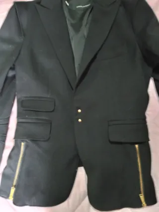 Giacca Dsquared2 nera donna tg 42 raffinata