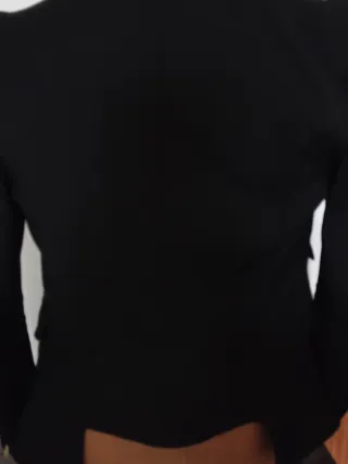 Giacca Dsquared2 nera donna tg 42 raffinata