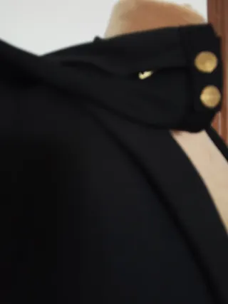 Giacca Dsquared2 nera donna tg 42 raffinata