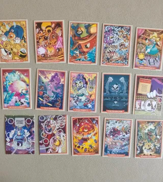 Lotto 53 carte Cuphead Out Of Cards Set Base