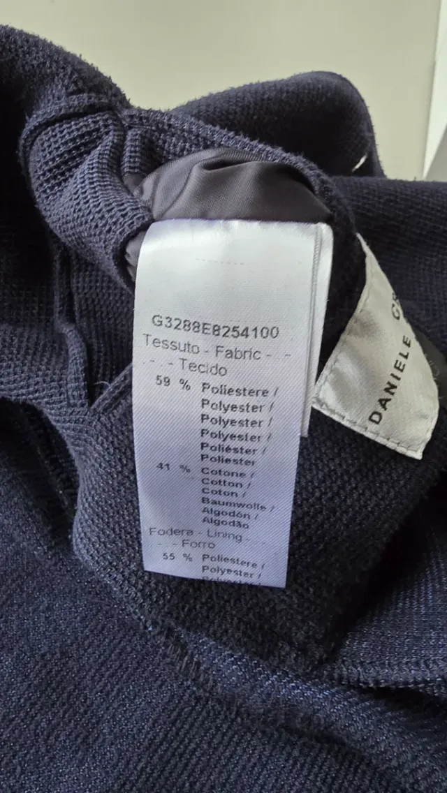 Blazer ALESSANDRINI Blu Taglia M