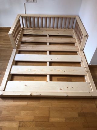 Camas Montessori Madera Natural