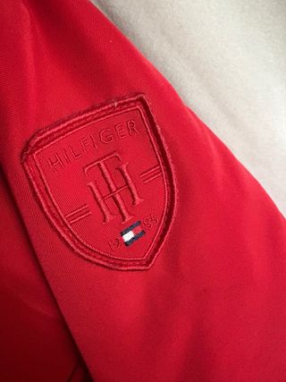 Abrigo Plumas Tommy Hilfiger Rojo