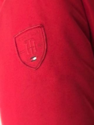 Abrigo Plumas Tommy Hilfiger Rojo