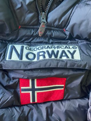 Chaqueta Geographical Norway Negra