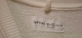 Sudadera blanca oh la la T. 11-12