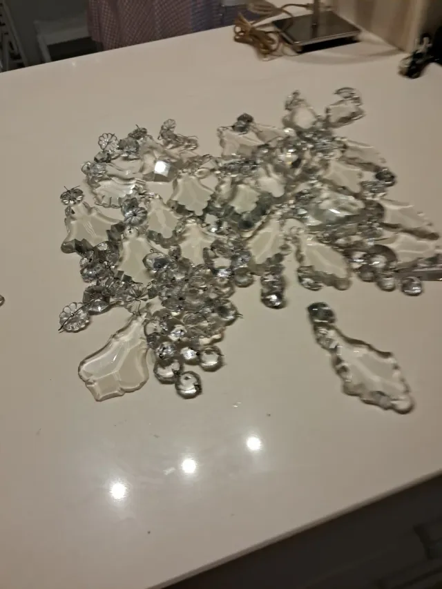 Cristales para lámpara de araña