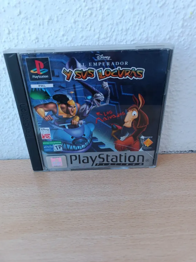 Juego PS1 Disney El Emperador y sus locuras🇪🇸