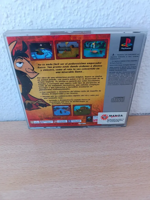 Juego PS1 Disney El Emperador y sus locuras🇪🇸
