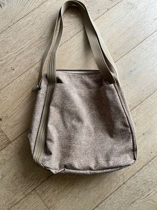 Borsa Borbonese Beige/Marrone