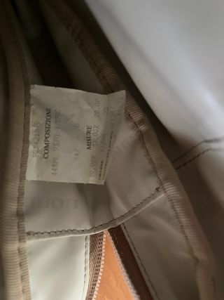 Borsa Borbonese Beige/Marrone