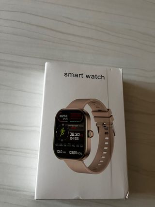 Smartwatch Beige/Dorado