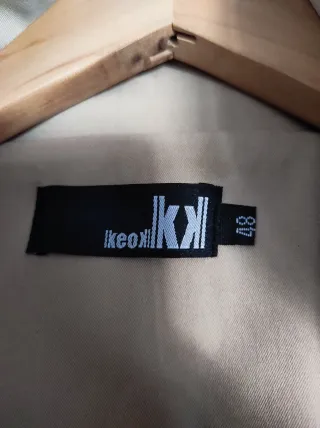 Parka beige señora talla 48