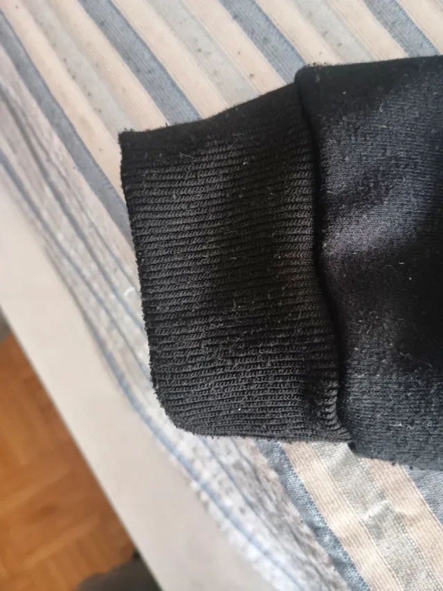 Sudadera niña negra