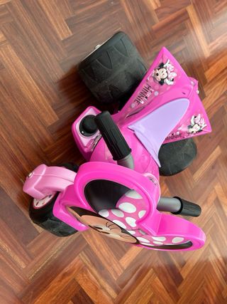 Moto Eléctrica Minnie Mouse Rosa