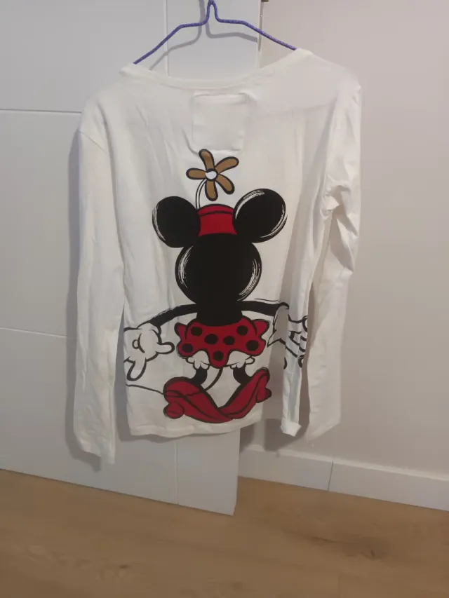 Camiseta Oysho Mickey Minnie Talla L