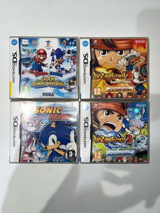 Giochi Nintendo DS: Mario & Sonic, Inazuma Eleven